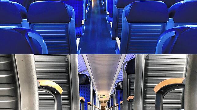 DB-Regio-Züge werden laut Bahn dreimal täglich gesäubert.