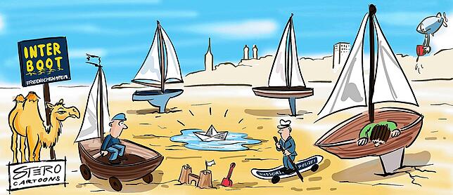 Bild 10: Die Karikatur der Woche: Reagenz verwechselt?