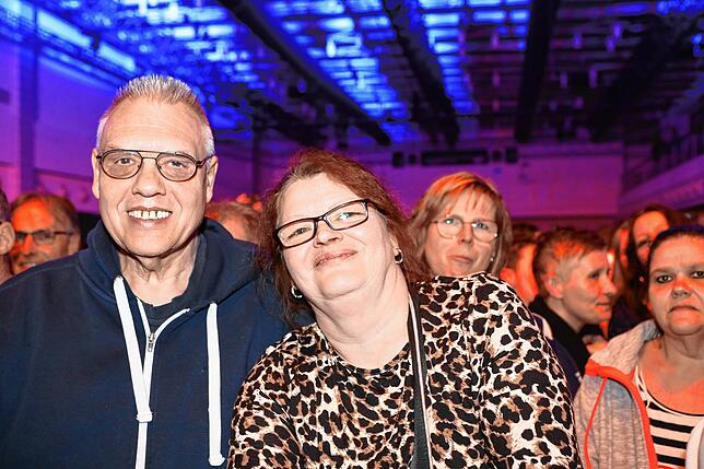 Heidi und Oskar Stallmann sind aus Karlsruhe angereist.