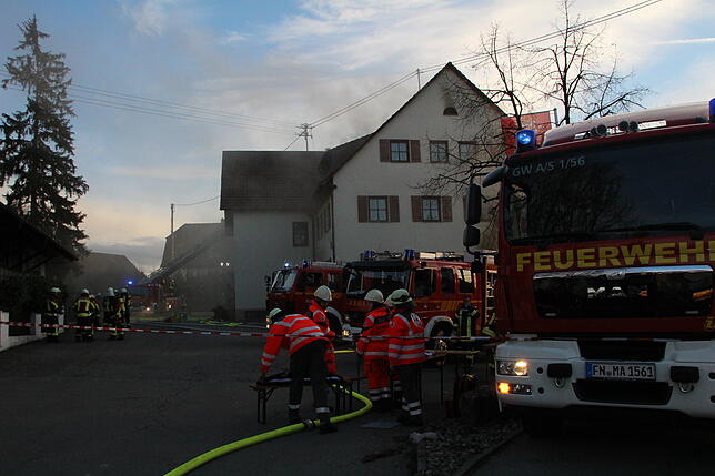 Die Brandursache ist derzeit noch nicht bekannt.