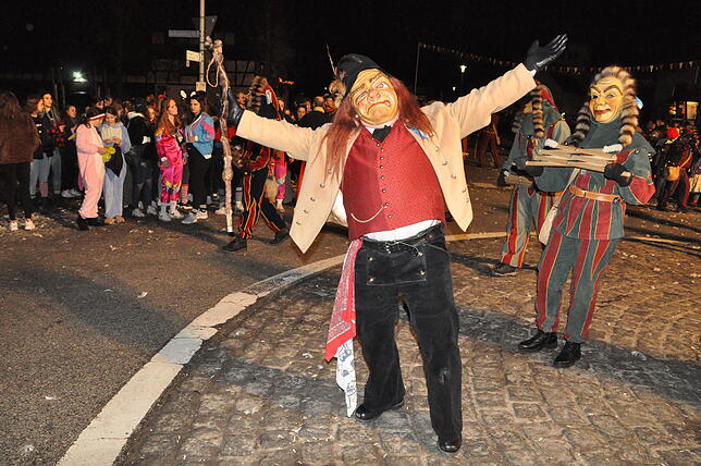 Bild 7: Bilder vom 16. Nachtumzug des Narrenverein Moschtobst in Ahausen