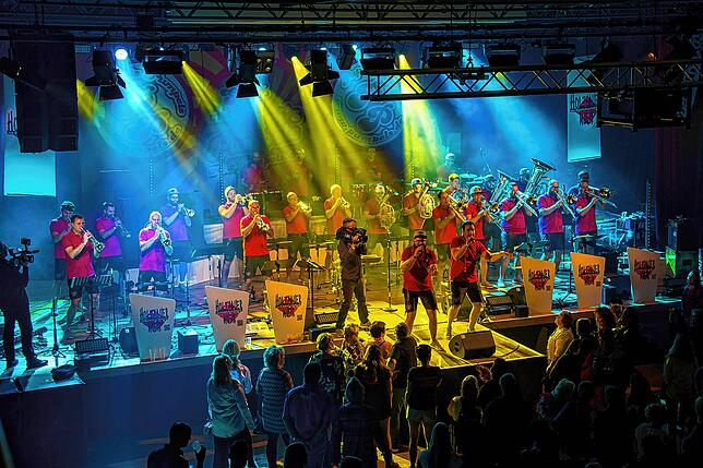 Bild 1: So will die Holzhauermusik nach langer Corona-Pause wieder durchstarten