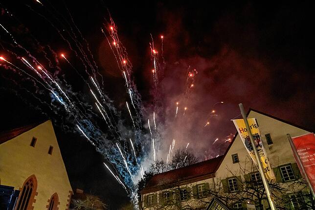 Bild 32: 150 Jahre Katzenmusik: Narrenspiel vor dem Riettor