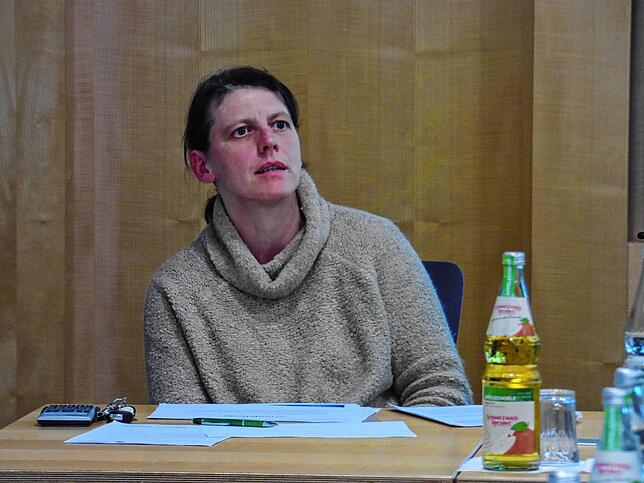 Kämmerin Hildegard Bayer stellte die neue Hebesatzordnung für die Grund- und Gewerbesteuer in Rickenbach vor.