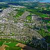 Singen von oben: Die Stadt Singen will bis 2035 klimaneutral werden. Nun hat ein lokaler Energieversorger ein Wegenutzungsrecht ...