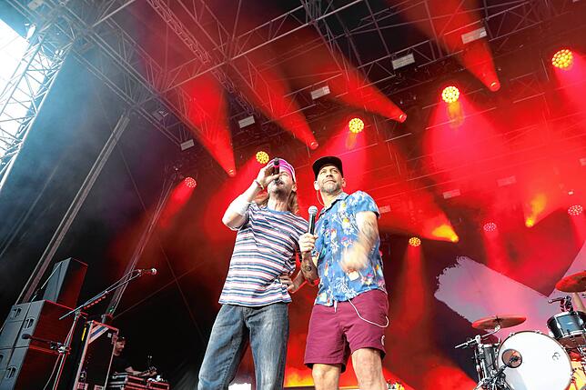 Bild 8: Hier gibt‘s die besten Fotos vom Konzert der Sportfreunde Stiller beim Hohentwiel-Festival