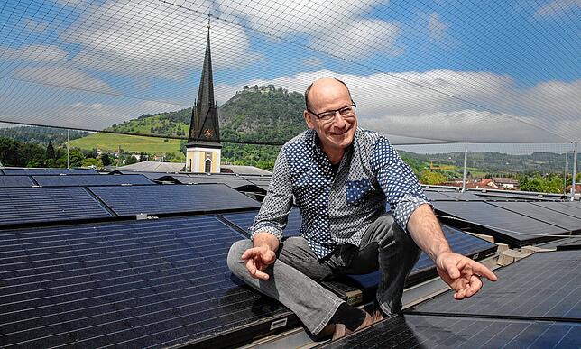 Solarcomplex-Geschäftsführer Bene Müller setzt mit seinem Unternehmen bei den regenerativen Energieträgern auch auf Windkraft.
