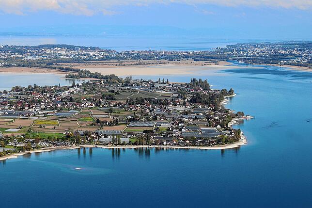 Bild 19: Bodensee oder Kroatien? Wenn Niedrigwasser atemberaubende Farben offenbart