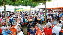 Gut besucht: Das Staader Hafenfest auf dem William-Graf-Platz hat vor allem Einheimische aller Generationen angelockt (Archivbild von 2019).