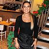 Hülya Dold im Erdgeschoss des neu eröffneten &bdquo;Winterzauber by Restaurant Schneiger&ldquo; in Überlingen. Bild: Reiner Jäckle
