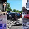 Mit zwei Drehleitern und viel Löschwasser bekämpft die Feuerwehr im April den Brand an der Hofstatt in Überlingen. Es ist einer von ...