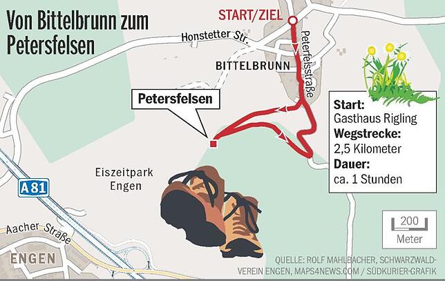 Bild 1: Der SÜDKURIER bewegt: Zu Fuß durch die Eiszeit