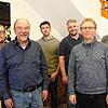 Der Vorstand des Sängerbunds Altenburg (von links): Kassierer Manuel Langhagen, Dirigent Ludwig Hügle, neuer stellvertretender ...