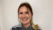 Lena Ahlering, Kapitänin des FC Überlingen, kann mit der Saisonleistung ihres Teams bisher zufrieden sein.