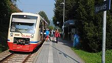 Wichtig für Berufspendler, Schüler und Privatreisende: das Seehäsle zwischen Radolfzell und Stockach. Jetzt müssen die Triebwagen zum ...