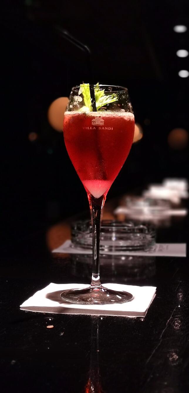 Sommer-Cocktail 2018: "Sparkling Passion", Casablanca-Bar Waldshut.