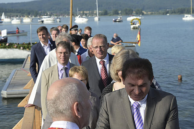 Bild 8: Bilder der Mooser Wasserprozession