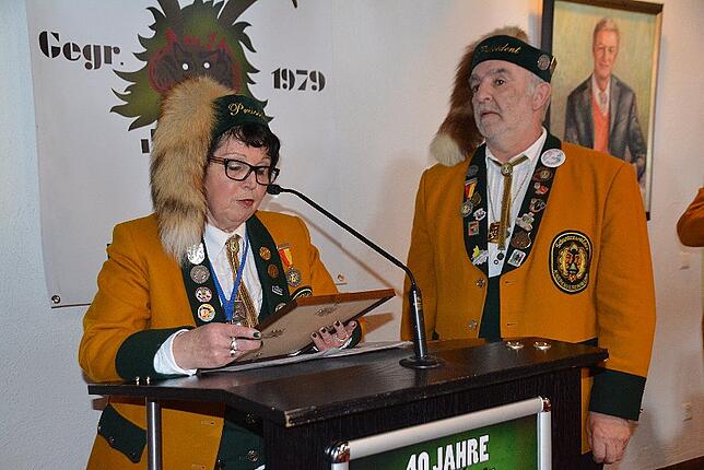 Bild 23: Bilder vom Narrentreffen der Urviecher-Zunft: Narrenmesse und Zunftmeisterempfang
