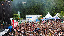 Das Campus-Festival zieht junge Menschen an die Universität. Ob die Veranstalter nach diesem Jahr städtische Mittel erhalten, ...