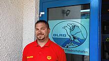 Vorsitzender des DLRG-Bezirks Bodenseekreis Florian Daniels schwimmt bei der Organisation mit, seitdem er zwölf Jahre alt ist.