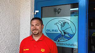 Vorsitzender des DLRG-Bezirks Bodenseekreis Florian Daniels schwimmt bei der Organisation mit, seitdem er zwölf Jahre alt ist.