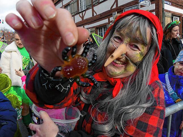 Bild 1: Fasnacht in Bermatingen: 100. Narrenbaum und 55 Jahre Zimmergilde – Die besten Bilder!