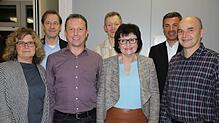 Der Kirchenchor Göggingen wählte in der Jahreshauptversammlung einen neuen Vorstand. v.l. Kassiererin Andrea Beck, Chorleiter Rainer ...