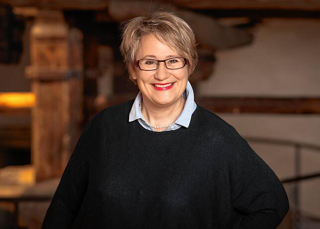 Christine Johner, Expertin beim Meersburger &bdquo;Vineum&ldquo;.