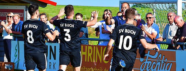 Bild 30: SV Buch gewinnt mit 1:0 beim Schlusslicht FC Schlüchttal &ndash; und wir haben die Bilder!