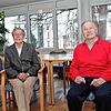 Die Pflegeheimbewohner Lydia Bürk und Georg Altmann erzählen im St. Lioba, wie sie die Corona-Pandemie erleben.