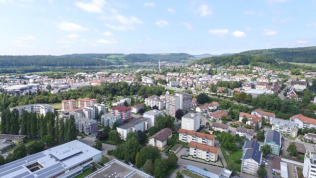 Das Areal rund um das Hochhaus heute: Immer mehr Häuser entstanden in der Südstadt bis heute.