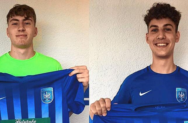 Neu: Paul Ludwig (links) und Leon Bogner wechseln für die kommende Saison zum FV Degerfelden.