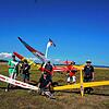 Mitglieder des Modellflugvereins Hungerberg zeigen auf diesem Archivfoto nahe Indlekofen ihre Modelle. Am Samstag, 12. August, ...