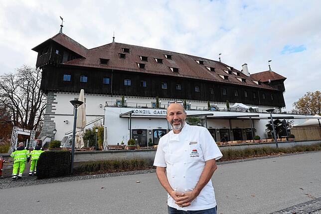 Bild 1: Caterer vom Fußball-Bundesligisten Mainz 05 übernimmt Konstanzer Traditionsgastronomie: Manfred Hölzls Nachfolger im Konzil steht fest
