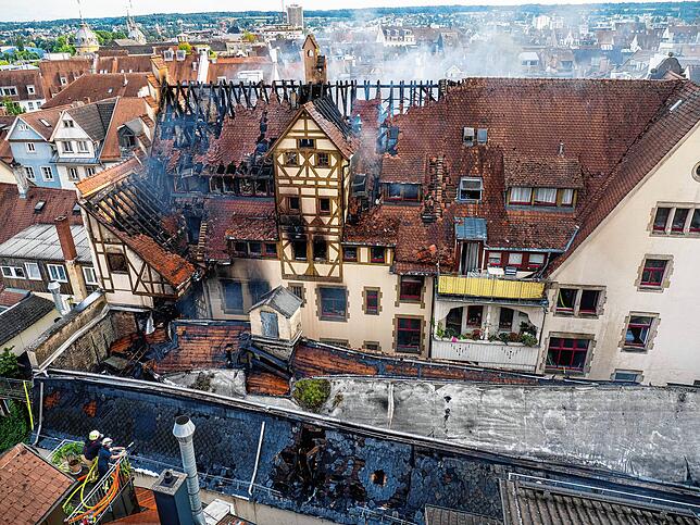Bild 6: Bilder vom Großbrand in Konstanz - Das ganze Ausmaß der Schäden