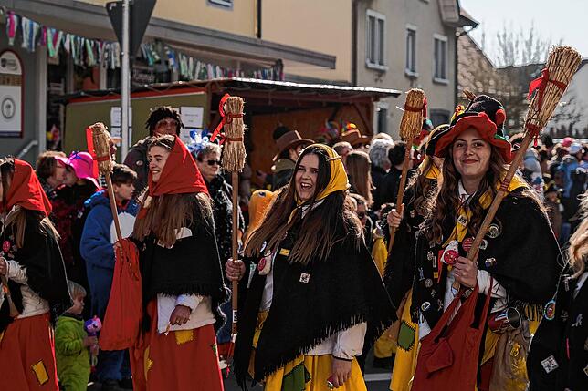 Bild 38: Unvergessliche Bilder vom Rosenmontagsumzug in Gottmadingen: So bunt war die Fasnacht 2025!