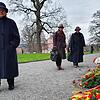 Sie nahmen gemeinsam Abschied von ihrem Markgrafen: Mathilde Gern und ihre Töchter Dagmar Heese-Gern und Henriette Fiedler. Auf ihrem ...