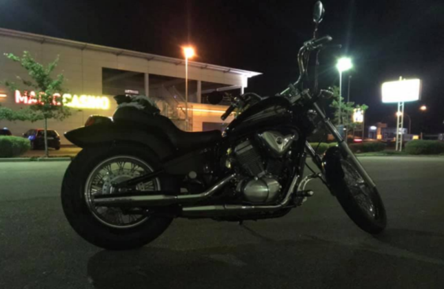 Mit dieser Honda VT 600 C Shadow war Jasmin M. leidenschaftlich gerne unterwegs.