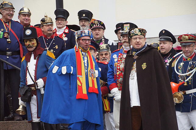 Bild 9: Bildergalerie: Treffen der Büttel und Narreneltern beim Ringtreffen des Alemannischen Narrenrings am Samstag