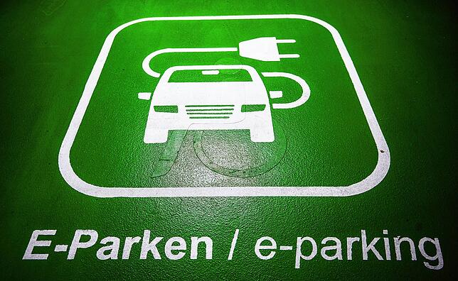 So sehen die gängigen Flächen aus, auf denen die Autos während des Ladevorgangs stehen.