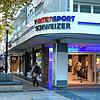 Das Sportgeschäft Schweizer in der Erzbergerstraße in Singen. Inhaber Otto Schweizer hat angekündigt, das Geschäft im Frühjahr 2023 zu ...