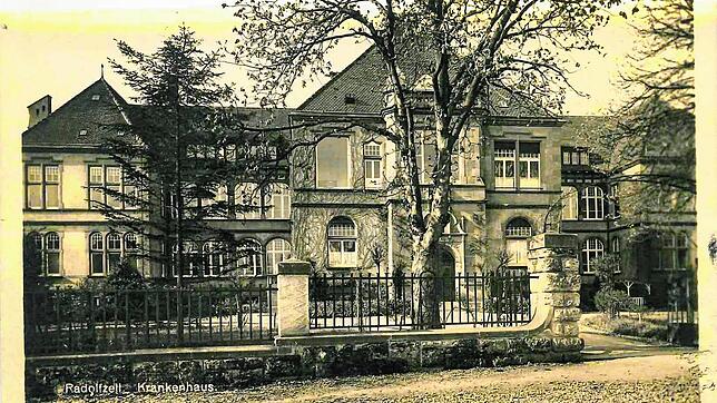 Das ursprüngliche Krankenhaus im Jahr 1906. Diesen Gebäudeteil könne man erhalten und weiternutzen. Dafür müssten aber auch die ...