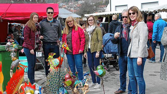Der Blumberger Ostermarkt ist stets ein beliebter Treffpunkt für die Bürger und vor allem auch für die Familien.