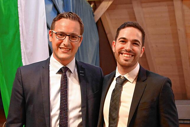 Florian Zindeler und Christoph Stolz.