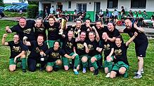 Riesenjubel: Die SG Sauldorf/Meßkirch ist Meister der Frauen-Bezirksliga.