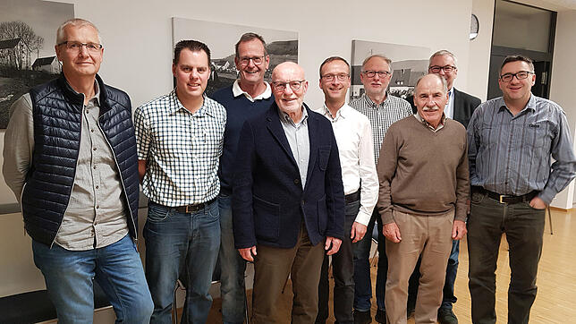 Alle neun Fraktionsmitglieder der Freien Liste Blumberg werden bei der Kommunalwahl wieder kandidieren. Unser Bild zeigt von links Bodo ...
