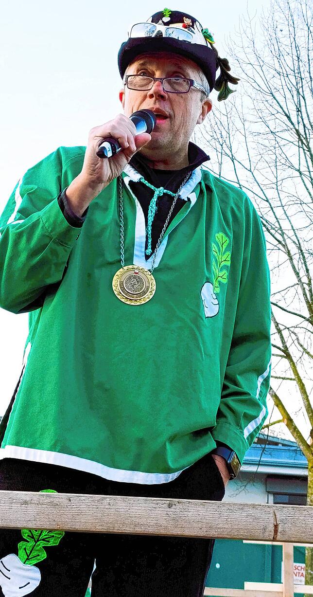 Bild 25: So schön war die gemeinsame Straßenfasnet in Oberlauchringen