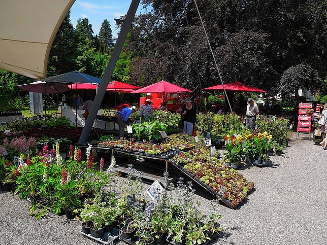 Impressionen von der Gartenlust-Ausstellung im Park von Schloss Schönau