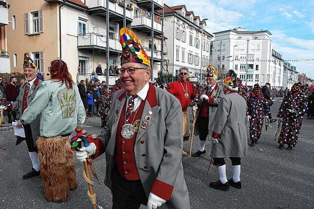 Bild 13: Bilder vom Narrensprung der Narrenzunft Seegockel in Friedrichshafen (1/3)