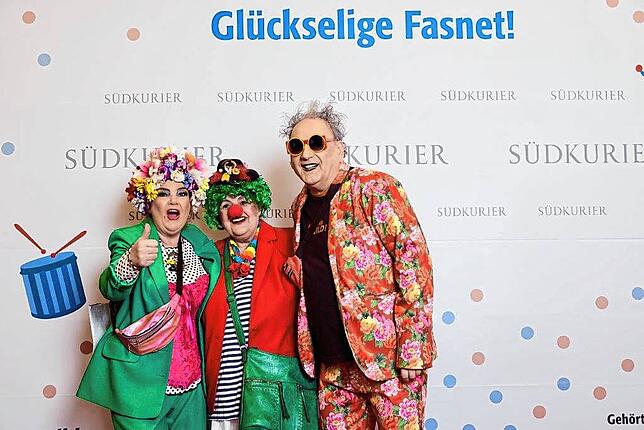 Bild 4: Fasnacht im Konzil: Narren strahlen vor der SÜDKURIER-VIP-Wand – die besten Bilder